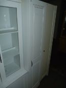 *White Single Door Wardrobe