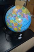 Terrestrial Globe Lamp