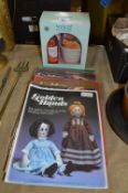 Wine & Flowers Present Set and Golden Hands Doll Making Magazines