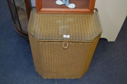 Lloyd Loom Linen Basket