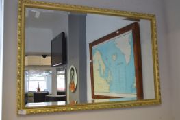 Gilt Framed Bevelled Edge Mirror