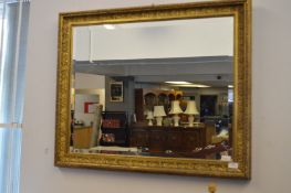 Gilt Framed Bevelled Edge Wall Mirror