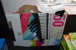 Fifty Non-Slip Clothes Hangers