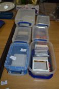Six Tubs of Various Collectors Trading Cards