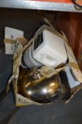 Stainless Steel Pans, Electric Toaster, Coffee Pot