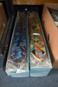 *Four Boxes of Silk Ties (Assorted Patterns)