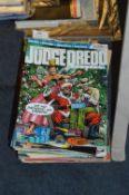 Large Quantity of Action Comics; Judge Dread