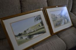 Pair of Framed Watercolours 