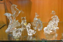 Collection Lennox Glass Ornaments Including Disney Characters