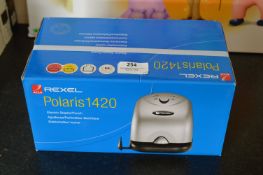 *Rexel Polaris 1420 Electric Stapler Punch