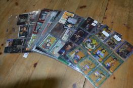 Collection of Assorted Collectors Trading Cards in Sleeves