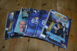 Six albums of Collectors Trading Cards; Dr Who