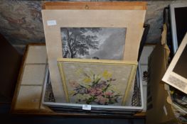 Box Containing Prints and Engravings