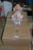 Three Boxes of Pottery Garden Gnomes