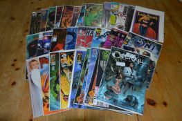 Thirty Eight Assorted Action Comics; Top Cow, Dark Horse, Marvel, etc. Some Signed Artist Covers