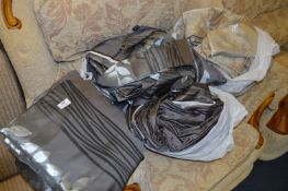 Collection of Silver Grey Curtains and Others