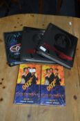 Three Albums and Two Boxes of Collectors Trading Cards; 007