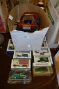 Boxed and Loose Diecast Vehicles