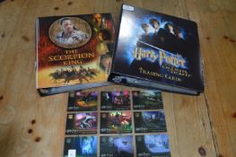 Two Albums of Collectors Trading Cards; Harry Potter and the Scorpion King