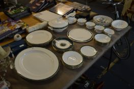 Royal Worcester Medici Dinner Service, Placemats and Quiche Dishes
