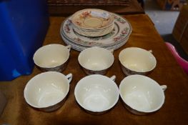 Ducal Ware Part Tea Set and Indian Tree Dinner Plates