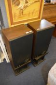 Pair of Marantz Speakers on Stands