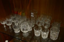 Selection of Drinking Glassware