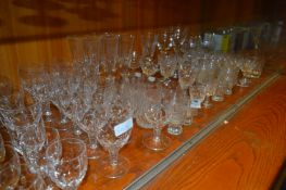 Large Quantity of Drinking Glassware
