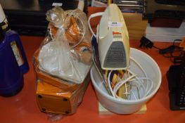Morphy Richards and Mulinex Mixers