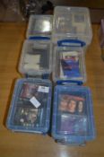 Six Tubs of Assorted Collectors Trading Cards