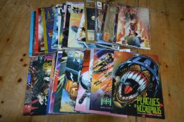 Thirty Four Assorted Action Comics, DC Vertigo, 2000AD, etc.