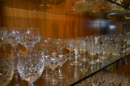 Large Quantity of Drinking Glassware
