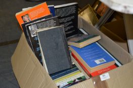 Box Containing Hardback and Paperback Books