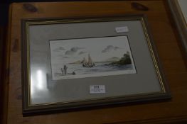 Small Framed Watercolor 