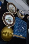 Decorative Wall Plates, Royal Worcester and Royal Doulton