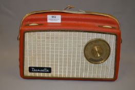 Dansette Hilton Portable Radio
