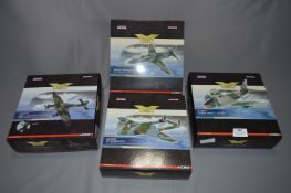 4 Corgi Limited Edition Aviation Archive Model Aeroplanes