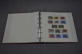 Album containing Wedding Anniversary Stamps