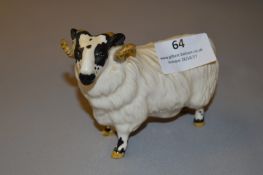 Beswick Ram Figurine
