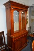 Waring & Gillow Mahogany Victorian Style Bookcase
