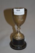 Silver Trophy on Base Stand - Birmingham 1937