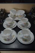 Shelley Wild Flowers 15 Piece Tea Set