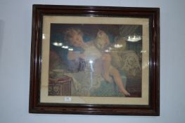 Framed Victorian Pears Print