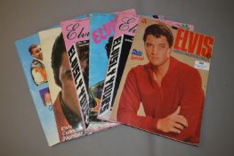 Collection of 6 Elvis Presley Magazines