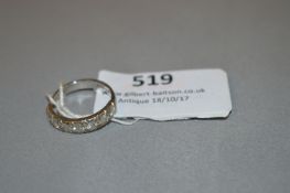 18 Carat White Gold Eternity Ring set with Stones
