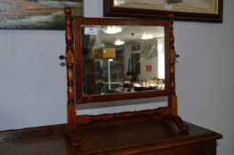 Victorian Mahogany Toilet Mirror