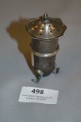 Hallmarked Silver Pepper Pot Birmingham 1938 - 45 Grams