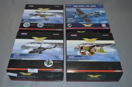 4 Corgi Aviation Archive Limited Edition Model Aircrafts