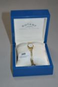 Lady's Gold Plated Rotary Wrist Watch