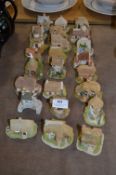Collection of 24 Small Lilliput Lane Cottages